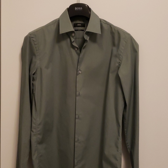 Men's Hugo Boss Slim Fit Dress Shirt 38/15